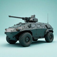 기관총이 달린 미래형 전투 장갑차