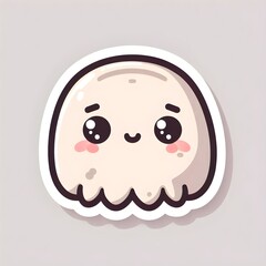 Obraz premium Playful Cartoon Louse Sticker