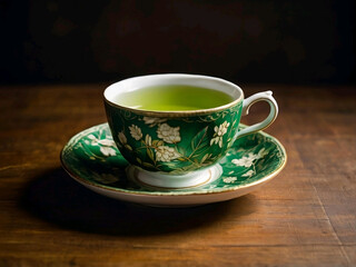Fototapeta premium cup of green tea