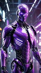 robot human illustration