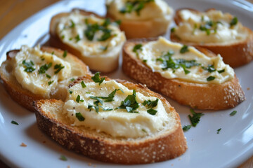 Crostini appetizers