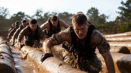 Obstacle courses are essential in developing skills for military personnel.
