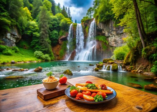 Alpine Waterfall Dining Experience Kranjska Gora Slovenia 2024