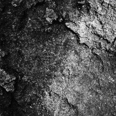 Cracked Surface Texture: Abstract Dark Grey Background with Distress Effect, Ideal for Design Projects