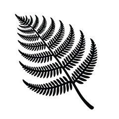 Fern Leaf Silhouette