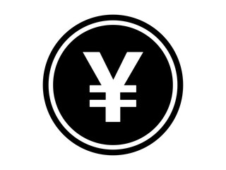 Obraz premium お金・硬貨のアイコン（シルエット）