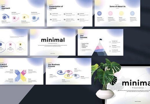 Minimal Presentation Template