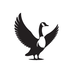 Naklejka premium black headed eagle