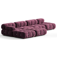 Fototapeta premium Modern and Stylish Sofa for Home and living rooms - Perfect for Contemporary Interiors - transparent furniture 3d render model architectural visualization