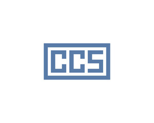 CCS logo design vector template. CCS