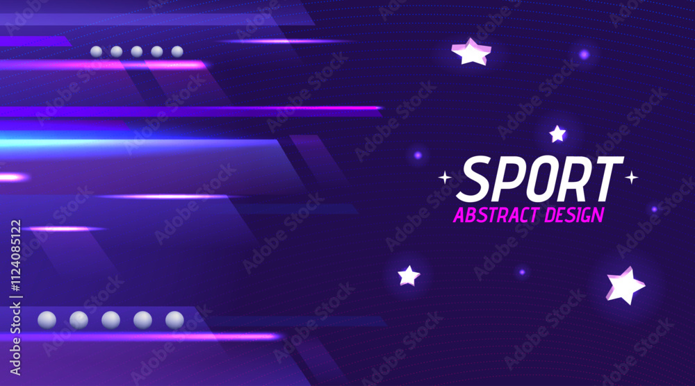 Poster abstract background. dynamic sport graphic lines. speed wave and geometric shape. music motion and s
