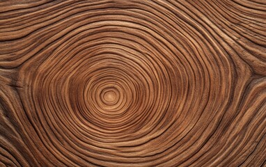 Fototapeta premium Textured wood surface with circular growth rings.
