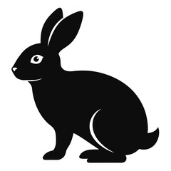 rabbit silhouette