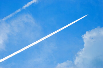 beautiful view of blue sky