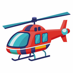 helicopter illustration vector art
