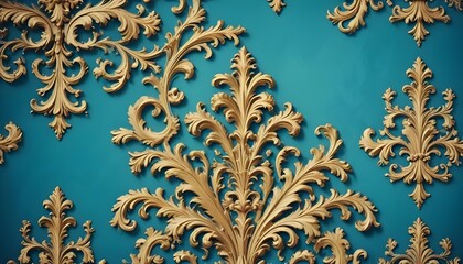 Clear Plain Shiny Warm Soft Vintage Bokeh Cloudy Wave Like Geometric Blue Background or Texture