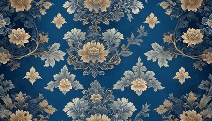 Clear Plain Shiny Warm Soft Vintage Bokeh Cloudy Wave Like Geometric Blue Background or Texture