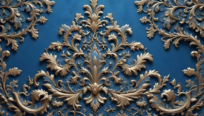 Clear Plain Shiny Warm Soft Vintage Bokeh Cloudy Wave Like Geometric Blue Background or Texture