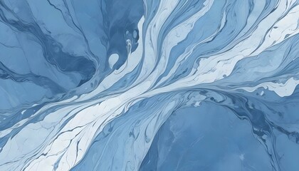 Clear Plain Shiny Warm Soft Vintage Bokeh Cloudy Wave Like Geometric Blue Background or Texture