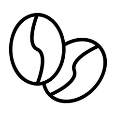 coffee bean Line Icon
