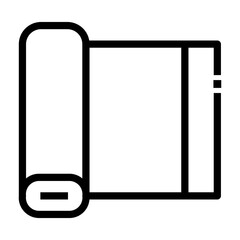 fabric Line Icon