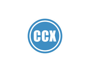 CCX Logo design vector template. CCX