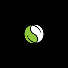 initial s leaf logo