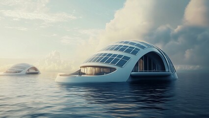 Obraz premium Changes to Earth and future energy underwater