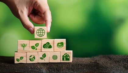 Fototapeta premium Carbon Emissions Solutions: Business Strategies for a Sustainable Tomorrow