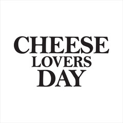 Fototapeta premium Cheese lovers day silhouette vector icon design whit a white background.