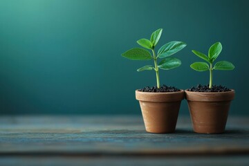 Obraz premium Employee development growth office image indoor close-up