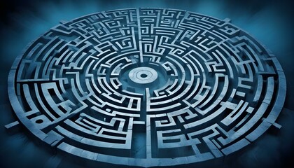 Clear Plain Shiny Warm Soft Vintage Bokeh Cloudy Wave Like Geometric Blue Background or Texture