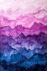 Naklejka premium Whimsical Watercolor Gradient Background