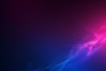 Obraz premium Abstract Cosmic Gradient Blue Pink Hues