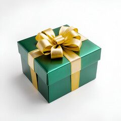 Fototapeta premium green gift box
