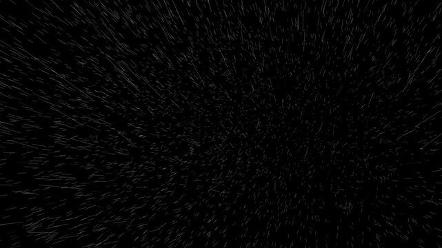 Rain animation with black screen heavy rain and raindrops over on black screen