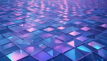 Clear Plain Shiny Warm Soft Vintage Bokeh Cloudy Wave Like Geometric Blue Background or Texture