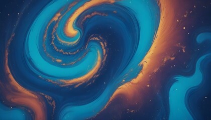 Clear Plain Shiny Warm Soft Vintage Bokeh Cloudy Wave Like Geometric Blue Background or Texture