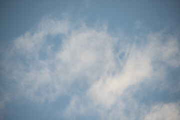 blue sky with white clouds