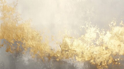 Abstract art of golden flames digital canvas modern aesthetic minimalistic style close-up serenity and creativity