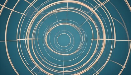 Clear Plain Shiny Warm Soft Vintage Bokeh Cloudy Wave Like Geometric Blue Background or Texture