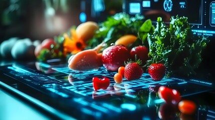 Futuristic AI-Driven Personalized Diet Plans: A digital platform that provides personalized diet recommendations based on AI analysis of health data.