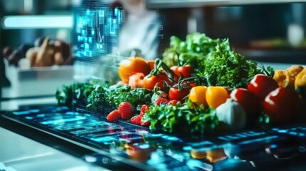 Futuristic AI-Driven Personalized Diet Plans: A digital platform that provides personalized diet recommendations based on AI analysis of health data.