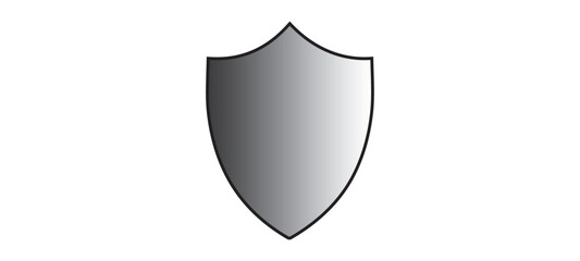 Shield Design, Symbolising Protection. Vector Illustration.