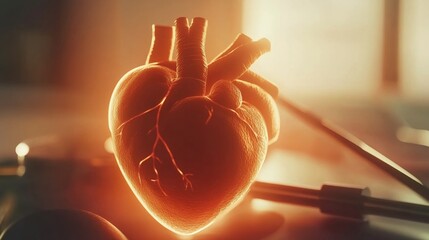 Organ donation illustration: Lifesaving act of donating organs, symbolic representation of hope and renewal, bridging the gap between life and death for those in need.