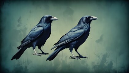 Obraz premium Clear Plain Shiny Warm Soft Vintage Bokeh Cloudy Wave Like Geometric Blue Background or Texture