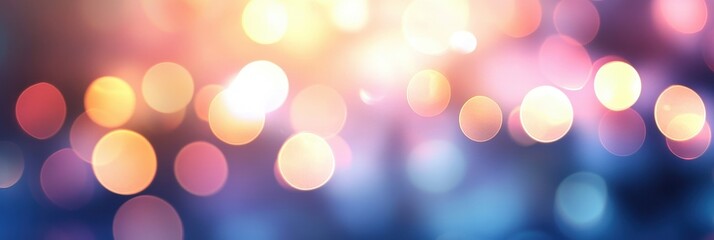 Obraz premium Abstract Blurred Background with Soft Bokeh Lights Ideal for Spa Environments and Relaxation Themes
