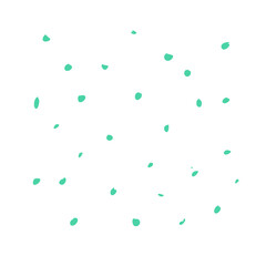Hand drawn abstract dots pattern