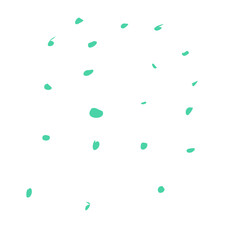 Hand drawn abstract dots pattern