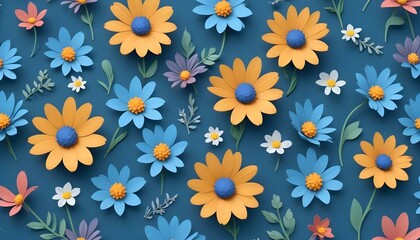 Clear Plain Shiny Warm Soft Vintage Bokeh Cloudy Wave Like Geometric Blue Background or Texture